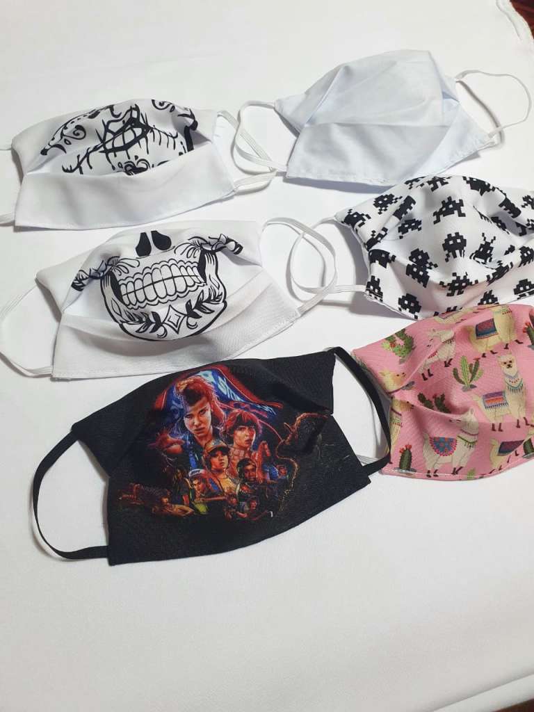 Máscara de Tecido Personalizada ou Estampada