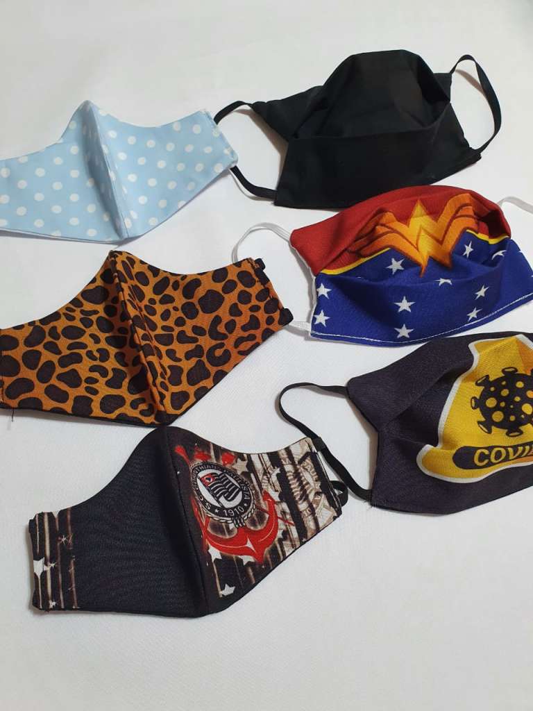 Máscara de Tecido Personalizada ou Estampada
