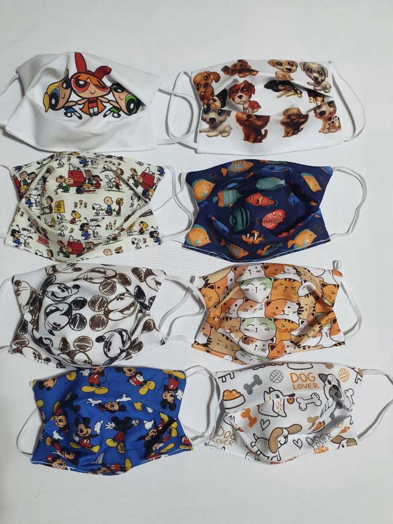 Máscara de Tecido Personalizada ou Estampada