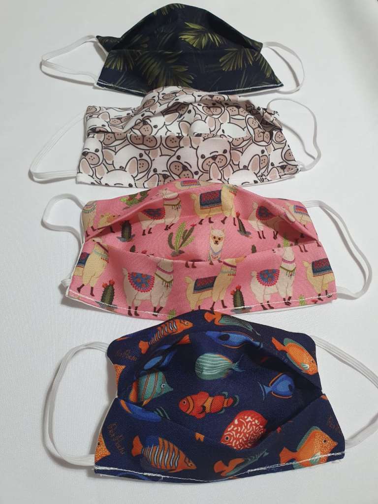 Máscara de Tecido Personalizada ou Estampada