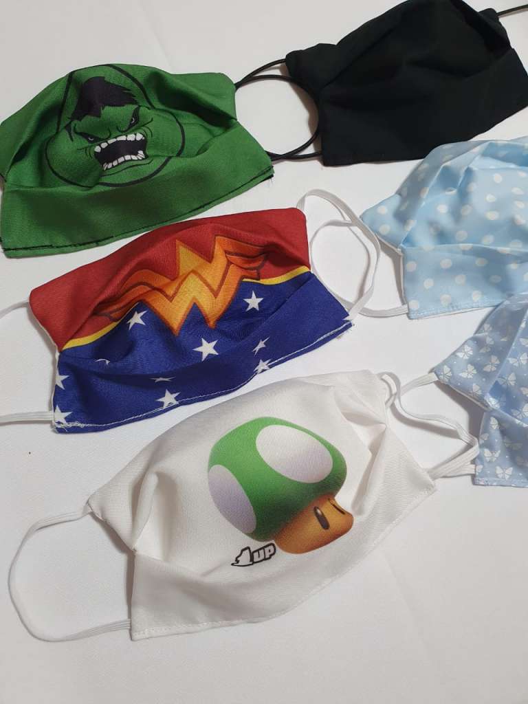 Máscara de Tecido Personalizada ou Estampada