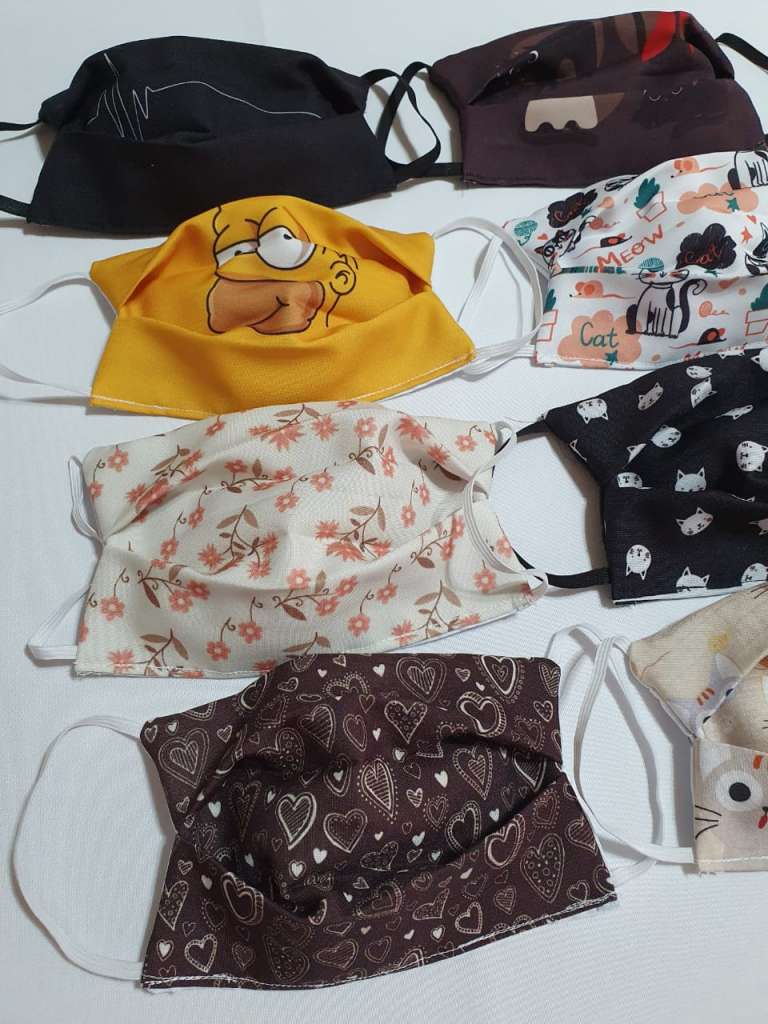 Máscara de Tecido Personalizada ou Estampada