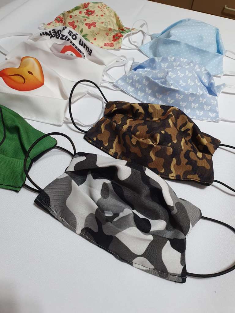 Máscara de Tecido Personalizada ou Estampada